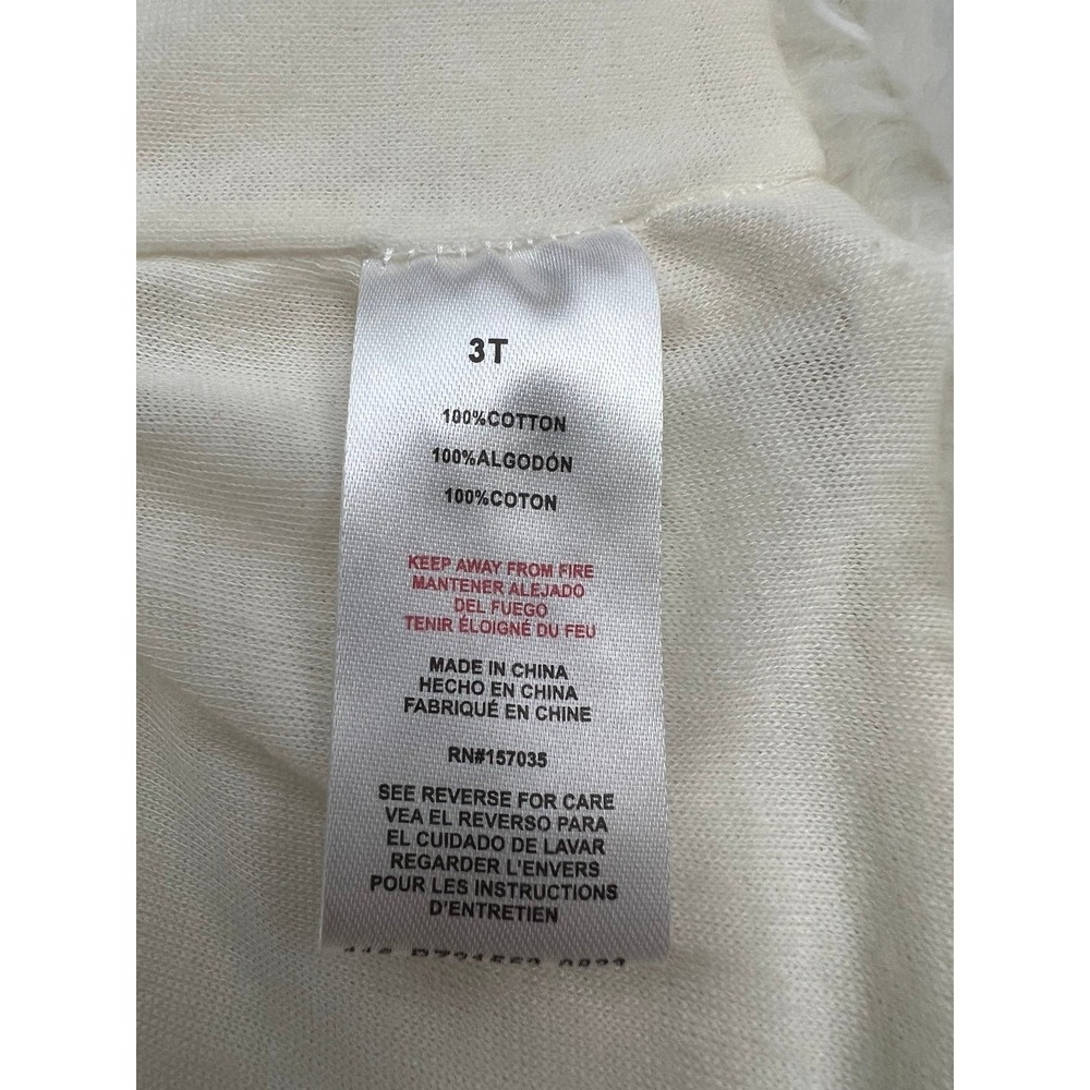 NWOT RZ Rachel‎ Zoe 3T 100% polyesterIvory - Picture 4 of 6